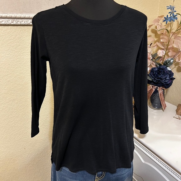 Haut Manches Longues Smartwool Femme M Noir – Mérinos – Actif Athlétique